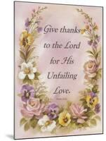 Give Thanks-unknown unknown-Mounted Art Print