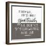 Give Thanks-Imperfect Dust-Framed Art Print