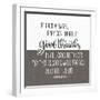 Give Thanks-Imperfect Dust-Framed Art Print