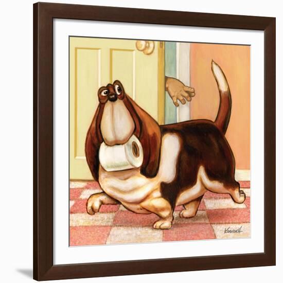 Give That Back-Kourosh-Framed Art Print