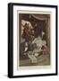 Give the Devil His Due, a Scene in the Malta Opera House-null-Framed Giclee Print