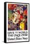 Give the World the Once Over in the United States Navy , c.1919-James Henry Daugherty-Framed Stretched Canvas