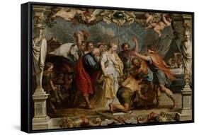 Given Back Briselda to Aquilles by Nestor, 1630-1635-Peter Paul Rubens-Framed Stretched Canvas