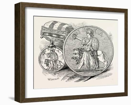 Given by Her Majesty, Queen Victoria, for Services in India-null-Framed Giclee Print