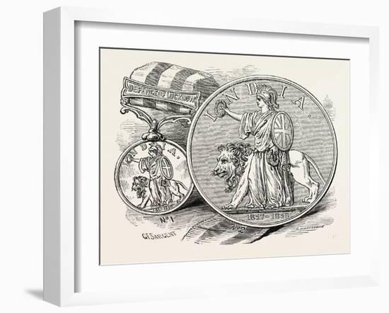 Given by Her Majesty, Queen Victoria, for Services in India-null-Framed Giclee Print