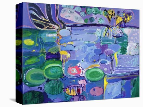 Giverny, 1990-92-Derek Balmer-Stretched Canvas