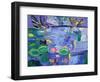 Giverny, 1990-92-Derek Balmer-Framed Giclee Print