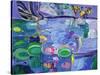 Giverny, 1990-92-Derek Balmer-Stretched Canvas