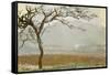 Giverny Countryside-Claude Monet-Framed Stretched Canvas