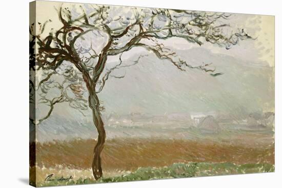 Giverny Countryside-Claude Monet-Stretched Canvas