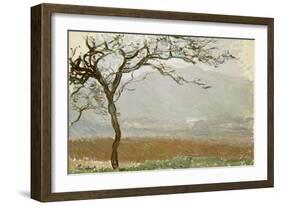 Giverny Countryside-Claude Monet-Framed Giclee Print