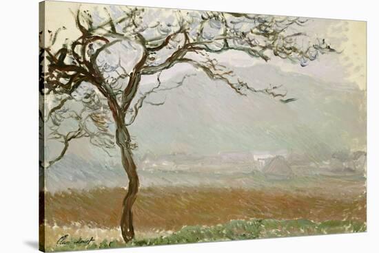 Giverny Countryside-Claude Monet-Stretched Canvas