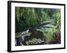 Giverny Pond-Sarah Butcher-Framed Art Print