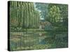 Giverny Reflections-Richard Harpum-Stretched Canvas