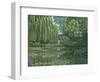 Giverny Reflections-Richard Harpum-Framed Art Print