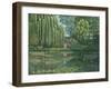 Giverny Reflections-Richard Harpum-Framed Art Print