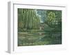 Giverny Reflections-Richard Harpum-Framed Art Print