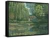 Giverny Reflections-Richard Harpum-Framed Stretched Canvas