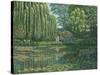 Giverny Reflections-Richard Harpum-Stretched Canvas