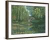 Giverny Reflections-Richard Harpum-Framed Art Print