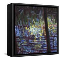 Giverny V, 2014-Helen White-Framed Stretched Canvas