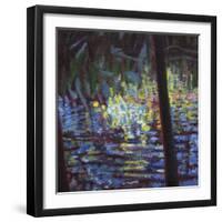 Giverny V, 2014-Helen White-Framed Giclee Print