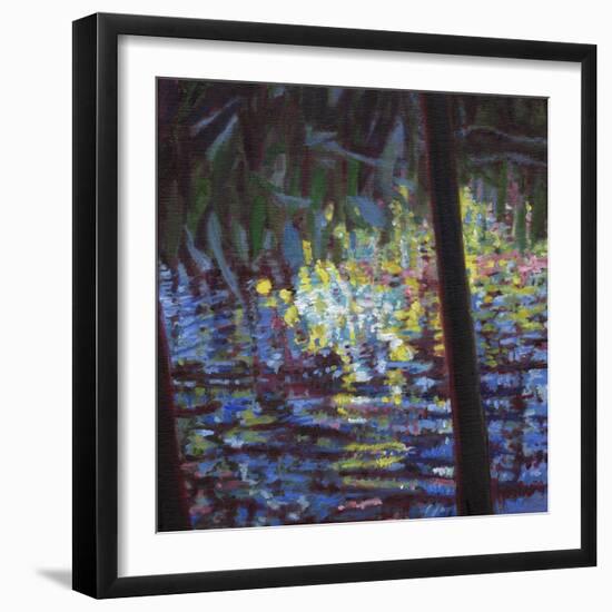 Giverny V, 2014-Helen White-Framed Giclee Print