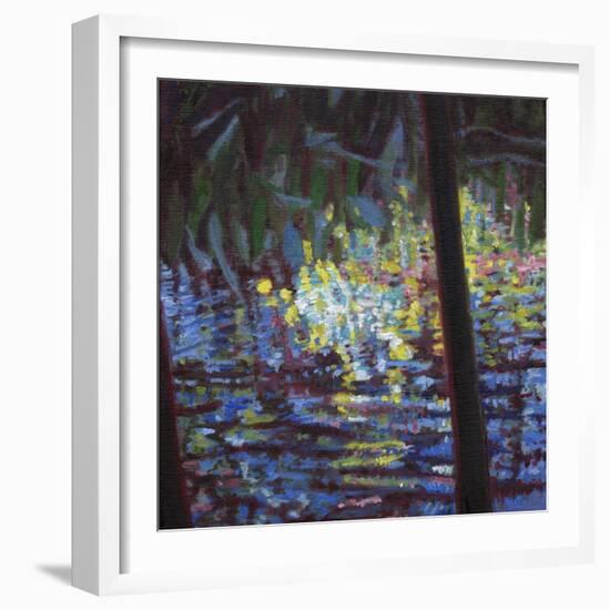 Giverny V, 2014-Helen White-Framed Giclee Print