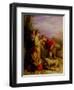 Giving a Bite-William Mulready-Framed Giclee Print