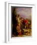 Giving a Bite-William Mulready-Framed Giclee Print