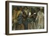 Giving Dink to Thirsty, Scene from Seven Works of Mercy-Lorenzo Filippo Paladini-Framed Giclee Print