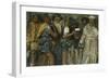 Giving Dink to Thirsty, Scene from Seven Works of Mercy-Lorenzo Filippo Paladini-Framed Giclee Print