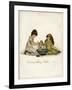 Giving Dolly a Bath-Ida Waugh-Framed Art Print