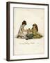 Giving Dolly a Bath-Ida Waugh-Framed Art Print