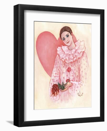 Giving Rose-Judy Mastrangelo-Framed Giclee Print