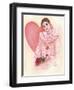 Giving Rose-Judy Mastrangelo-Framed Giclee Print