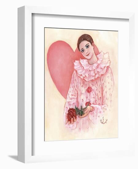 Giving Rose-Judy Mastrangelo-Framed Giclee Print