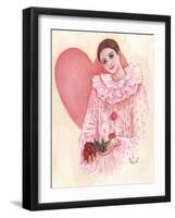 Giving Rose-Judy Mastrangelo-Framed Giclee Print