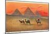 Giza Pyramid at Sunset, Egypt-null-Mounted Art Print