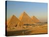 Giza Pyramid, Giza Plateau, Old Kingdom, Egypt-Kenneth Garrett-Stretched Canvas