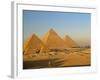 Giza Pyramid, Giza Plateau, Old Kingdom, Egypt-Kenneth Garrett-Framed Photographic Print