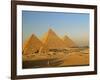 Giza Pyramid, Giza Plateau, Old Kingdom, Egypt-Kenneth Garrett-Framed Photographic Print