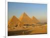 Giza Pyramid, Giza Plateau, Old Kingdom, Egypt-Kenneth Garrett-Framed Photographic Print