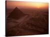 Giza Pyramid, Giza Plateau, Old Kingdom, Egypt-Kenneth Garrett-Stretched Canvas