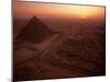 Giza Pyramid, Giza Plateau, Old Kingdom, Egypt-Kenneth Garrett-Mounted Premium Photographic Print