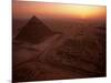 Giza Pyramid, Giza Plateau, Old Kingdom, Egypt-Kenneth Garrett-Mounted Photographic Print