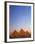 Giza Pyramid, Giza Plateau, Old Kingdom, Egypt-Kenneth Garrett-Framed Photographic Print