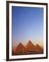 Giza Pyramid, Giza Plateau, Old Kingdom, Egypt-Kenneth Garrett-Framed Photographic Print