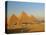 Giza Pyramid, Giza Plateau, Old Kingdom, Egypt-Kenneth Garrett-Stretched Canvas