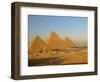 Giza Pyramid, Giza Plateau, Old Kingdom, Egypt-Kenneth Garrett-Framed Photographic Print